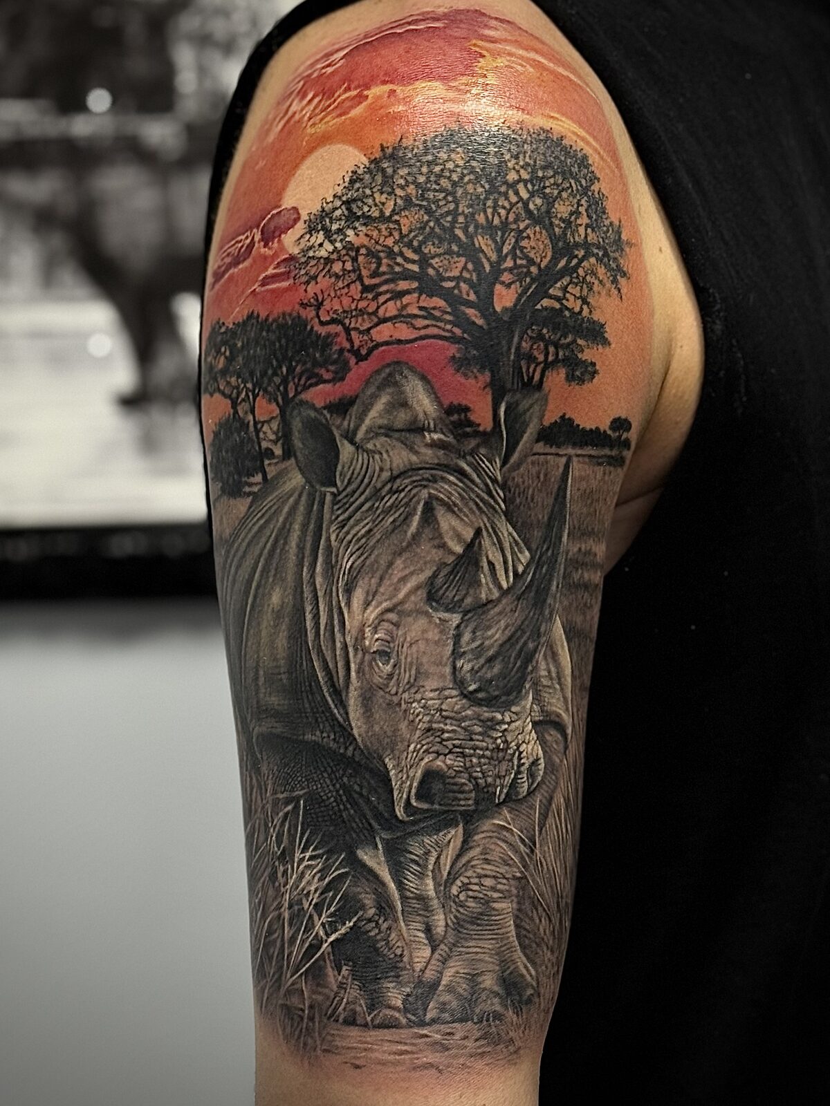 Tatuaggio realistico — opera di Tiziano Novelli